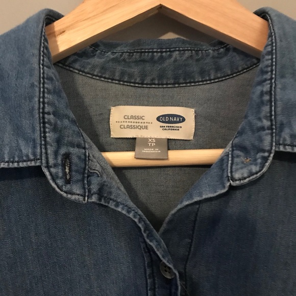 OLD NAVY - Denim Button Up - Picture 2 of 3
